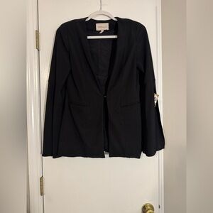 NWT from discount store Elegant Black BCBGENERATION Women's Jacket Y2K ribbed